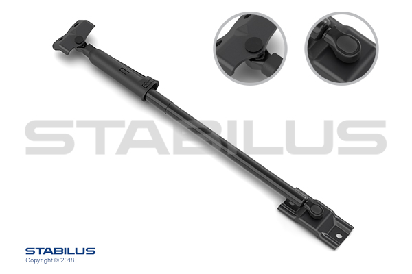 Amortizor portbagaj STABILUS Dreapta Lungime maxima 526mm Cursa 103,5mm Mitsubishi Pajero IV SUV 11.06-