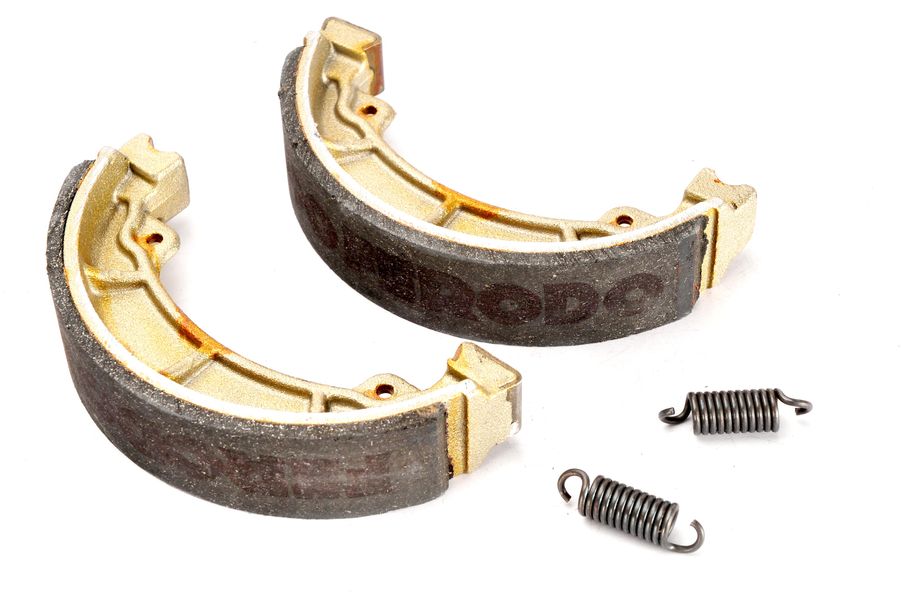 Set saboti frana FERODO Motociclete Daelim Diametru 130mm Latime 28mm Spate/Fata Cu arcuri