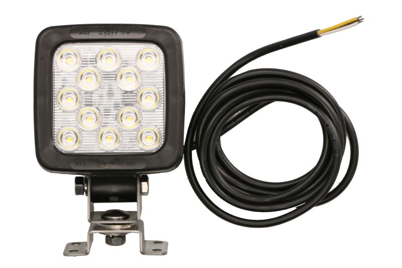 Lumina de lucru WAS LED 12/24V 2000lm IP66/IP68 101mm înălțime 100mm lățime 77.5mm adâncime 12 LED-uri 2/17W