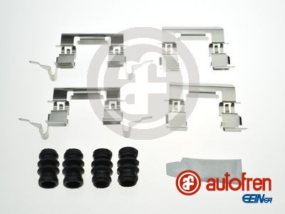 Set accesorii placute frana fata Nissan Juke 1.2/1.5D/1.6 06.10- montare punte fata AUTOFREN SEINSA SUMITOMO