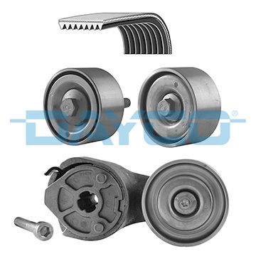 Set curea transmisie caneluri multi-V cu intinzator IVECO EUROCARGO I-III IV V MAGIRUS F4AE0481A-F4GFE601A DAYCO