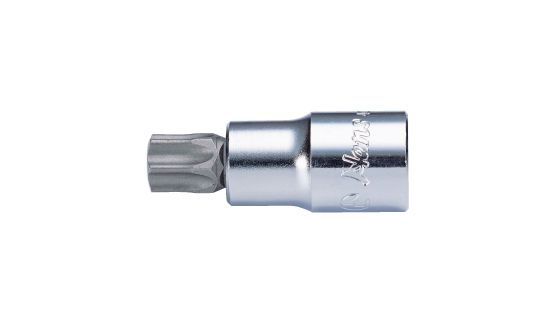 Cheie tubulară HANS 3/8` TORX T40 lungime 48mm scurtă fără impact profil profesional