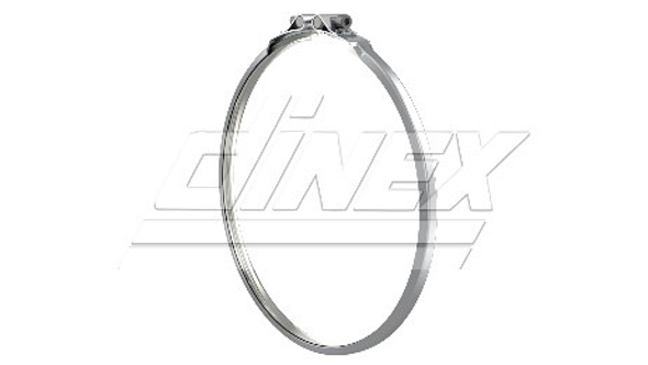 Colier sistem esapament DINEX Otel Inoxidabil Diametru 337.3mm-353.9mm Latime 25.0mm SCANIA P,G,R,T DC09.108-DC9.38