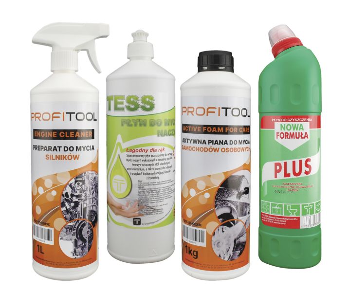 Agent special PROFITOOL Solutie 4MAX 3,75L 4buc Auto Motor Toalete Indepartare Murdarie Ulei