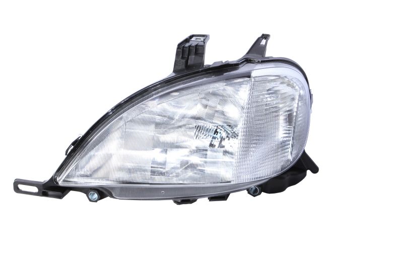 Far DEPO Lampa Frontala Stanga H1/H3/H7/PY21W/W5W Electric Motor Bec Cromat Semnalizator Alb Mercedes M W163 01.98-12.01