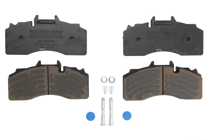 Set placute frana disc Fata/Spate BPW Inaltime 102.0 mm Latime 210.3 mm Grosime 30.0 mm DANBLOCK