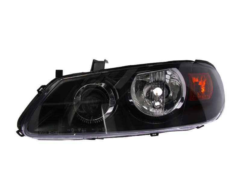 Far TYC Lampa Frontala Stanga H7/H7 Electric Fara Motoras Negru Nissan Almera II