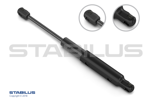 Amortizor capota STABILUS Dreapta lungime maxima 584mm SUV 202mm Mercedes CLC CL203 CUPE 05.08-06.11