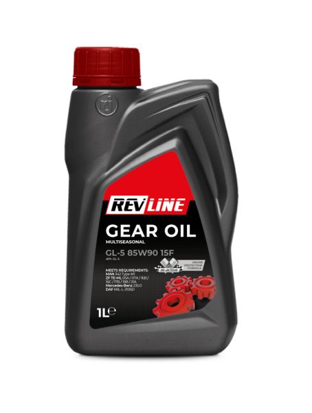 Ulei transmisie manuala RWJ GEAR OIL 1L 85W90 API GL-5 DAF MAN MB ZF TE-ML 05A 07A 16B 16C 17B 19B 21A