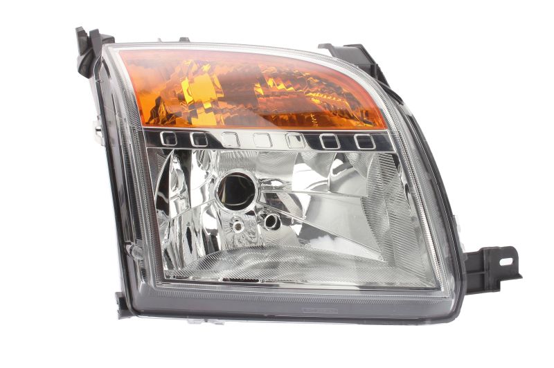 Far Dreapta HELLA Halogen H4/PY21W/W5W Cu Motor Semnalizator Galben Ford Fusion 12.12 Montare Fata 12V ECE