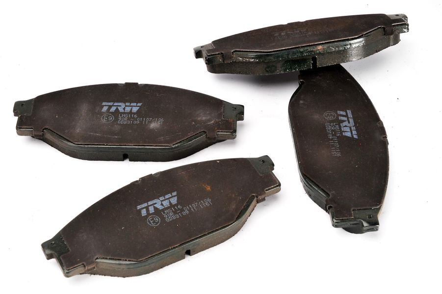 Set placute frana fata TRW TOYOTA HIACE IV HILUX V VI 1.8-2.8D 09.88-07.05 inaltime 55mm latime 140.2mm grosime 16.2mm