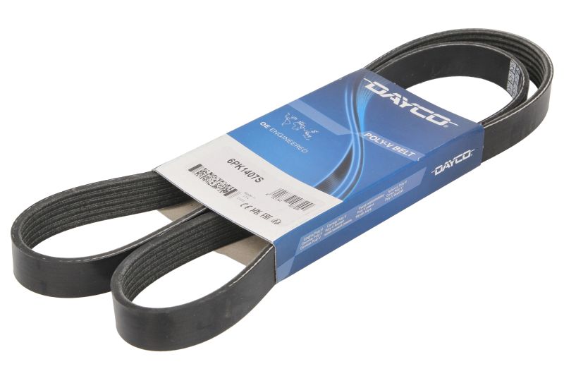 Curea transmisie cu caneluri DAYCO 6PK1407 Multi-V-belt 1407mm 6 nervuri CHEVROLET AVEO OPEL ASTRA J MERIVA B 1.2-1.4LPG