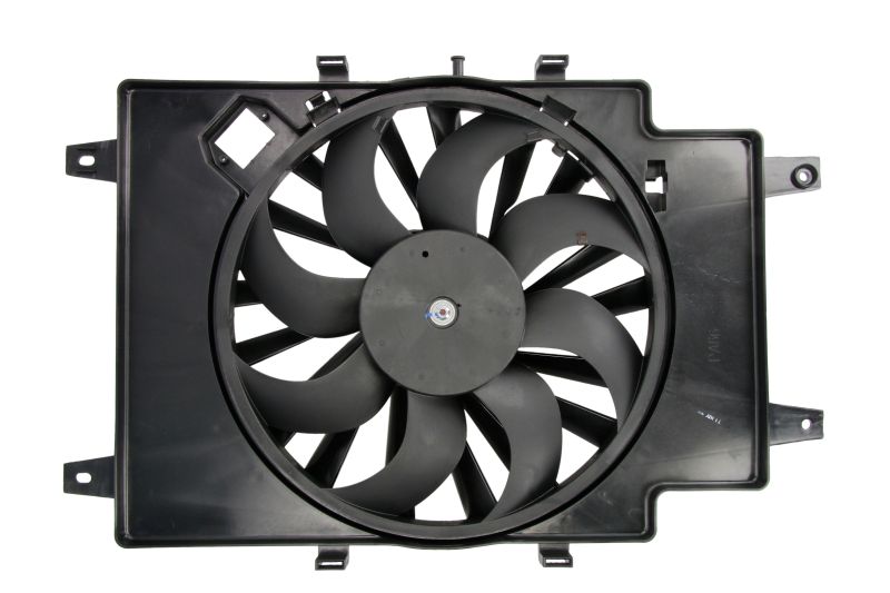 Ventilator radiator cu carcasa 399mm 12V 210W 8 palete ALFA ROMEO 147 1.6/1.6LPG 01.01-03.10 NISSENS