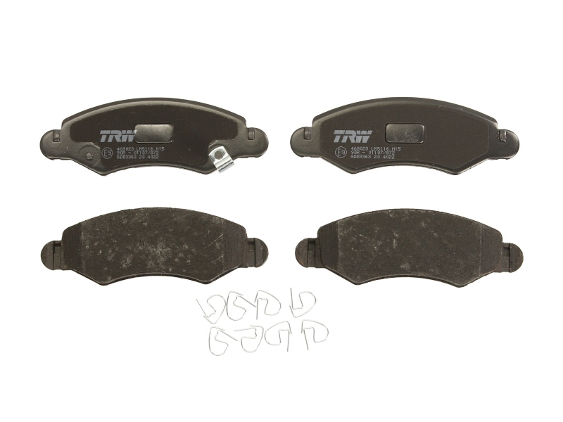 Set placute frana disc Fata TRW AUTOMOTIVE SUBARU JUSTY III SUZUKI IGNIS II WAGON R 44.5x130.9x15.7 mm