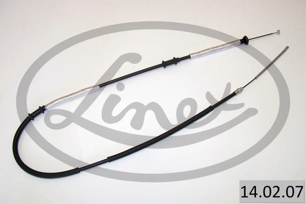 Cablu frana de mana Dreapta/Stanga 1810mm/1475mm LINEX Sistem de franare FIAT DOBLO 1.2-1.9D 03.01- Spate