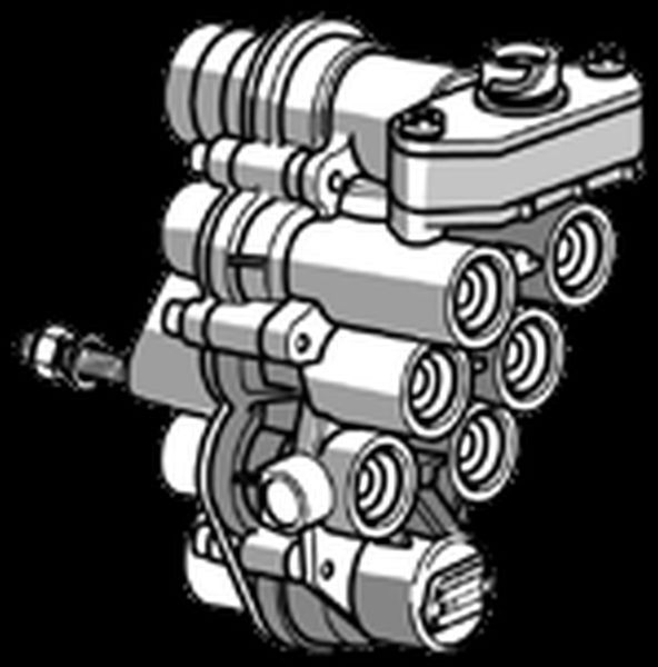 Supapa protectie multicircuit KNORR sase circuite RENAULT TRUCKS Sistem pneumatic 1,98 kg