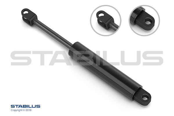 Amortizor portbagaj STABILUS Dreapta/Stanga 266mm SUV 80mm Mercedes 123 T-Model S123 Combi 09.77-12.85