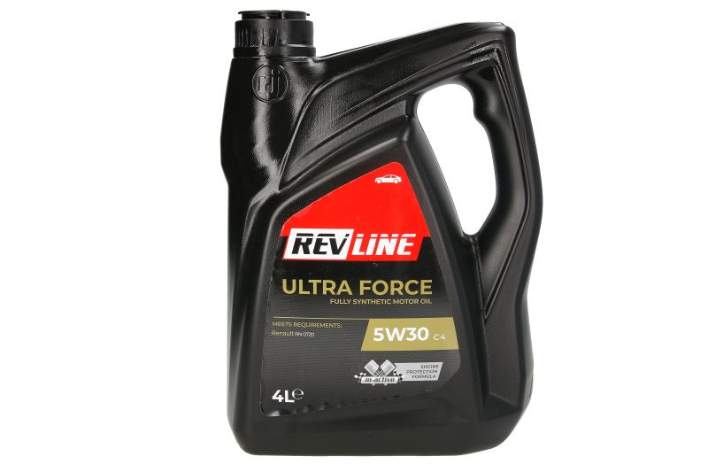 Ulei de motor RWJ ULTRA FORCE 5W30 4L ACEA C4 RENAULT RN 0720 Capacitate 4.0L Vâscozitate 5W30