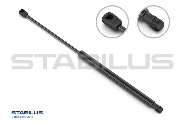 Amortizor portbagaj STABILUS MINI R50 R53 Hatchback 06.01-09.06 Dreapta/Stanga lungime 495mm SUV 188mm