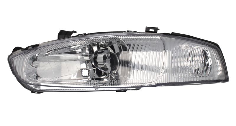 Far Stanga DEPO Lampa Frontala H4 Manual Fara Motoras Semnalizator Transparent Mitsubishi Colt V 01.98-