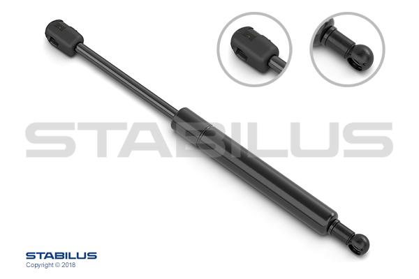 Amortizor capota STABILUS Arcul cu gaz lungime maxima 245mm SUV 80mm Porsche 968 Cabriolet/Cupe 06.91-11.95