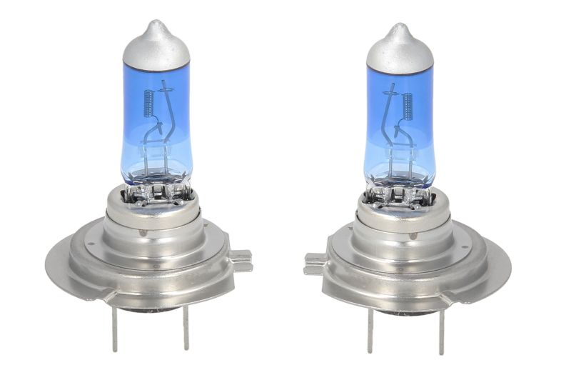 Bec far viraje OSRAM H7 12V 80W PX26D Cool Blue Boost albastru 5000K 2buc 5500K halogen