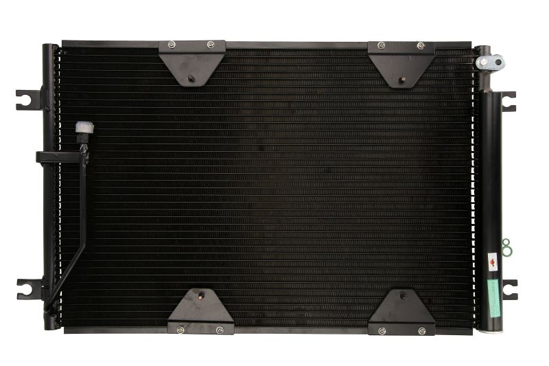 Condensator climatizare aluminiu A/C cu uscător SUZUKI GRAND VITARA I 2.0D/2.7 07.01-09.05 înălțime 404mm lățime 594mm grosime 12mm NRF