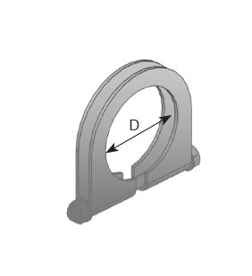 Colier sistem esapament DINEX aluminiu 96mm-92mm compatibil MERCEDES AXOR 2 OM926.913 10.04-