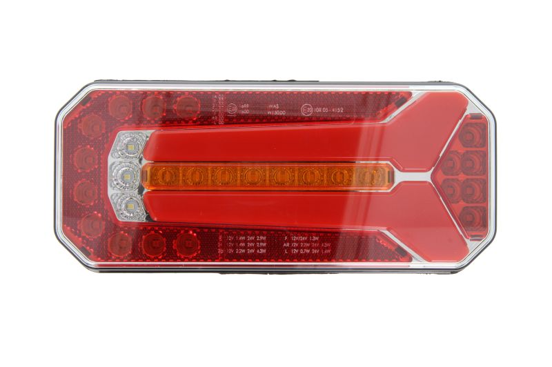 Stopuri spate WAS Lampa spate LED 12/24V cu semnalizator dinamic anticeață mers înapoi frână parcare iluminare plăcuță reflector WAS 7