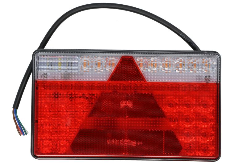 Stopuri spate ASPOCK R MULTI LED 24V indicator ceata marsarier frana parcare reflector cablu 0,5m dreapta LED rosu/alb