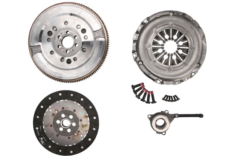 Set ambreiaj VALEO kit cu volanta masa dubla rulment hidraulic 158.5mm VW Tiguan 2.0D 09.07-07.18 26 dinti 241.0mm