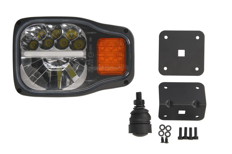 Far WESEM LED Stanga Fata Lumină Drum/Cod Poziție Semnalizare Portocaliu Manual 12V/24V