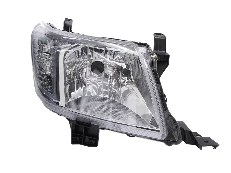 Far Dreapta DEPO Toyota Hilux VII H4 Electric Fara Motoras Culoare Insert Cromat Culoare Semnalizator Transparent