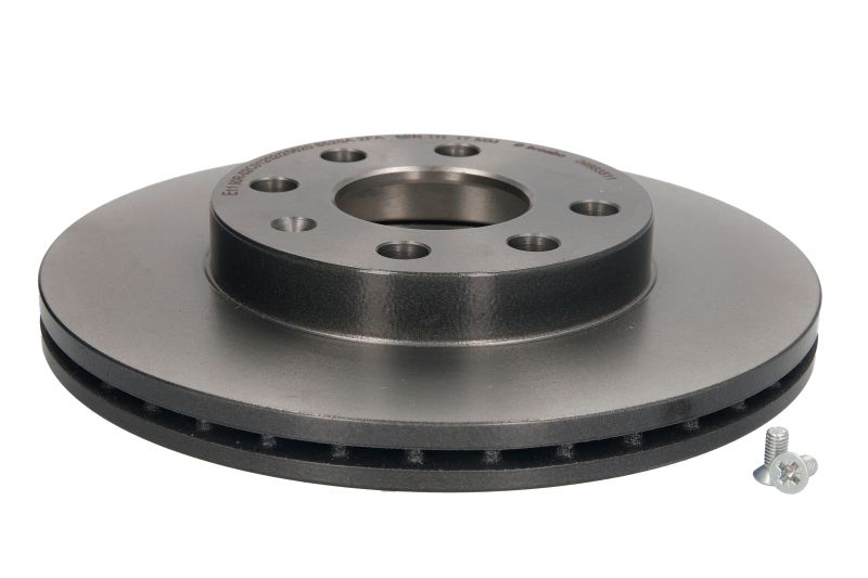 Disc frana Fata Dreapta/Stanga BREMBO OPEL CORSA C 1.0/1.2/1.7D 09.00-12.09 Diametru 240mm Grosime 20mm 4 Gauri Ventilat Intern