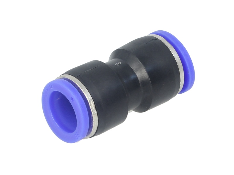 Cap de cuplare pneumatic PNEUMATICS plastic drept fir 16x2 mm sistem emergency push-in Tekalan connector