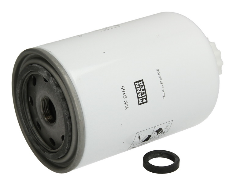 Filtru combustibil MANN-FILTER cu garnitura AGCO DT CASE IH 5000 MAXXUM 4TA-390/6T-590 01.90-12.04 165mm 94mm 63mm 13/16 inch 18UNS2B