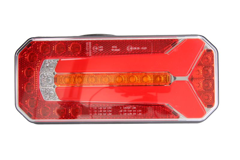 Stopuri spate LED WAS W150DD 12/24V indicator ceata frana parcare reflector dinamic cablu dreapta/stanga