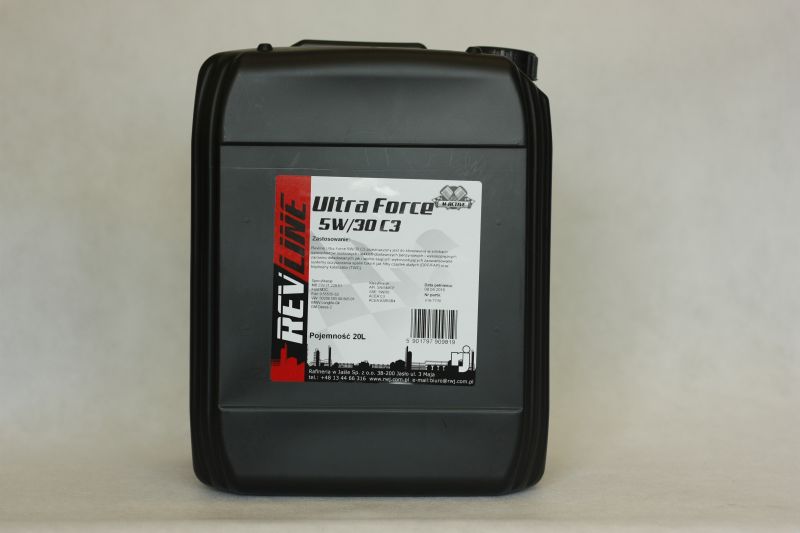 Ulei de motor RWJ ULTRA FORCE 5W30 20L API CF SM SN ACEA C3 BMW LL-04 GM DEXOS 2 MB 229.31 229.51 PORSCHE C30 VW 502.00 504.00 505.00 505.01 507.00