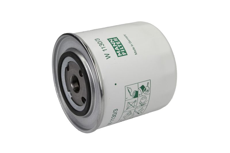 Filtru ulei MANN-FILTER VOLVO VW 850 S70 S80 I V70 I II Transporter IV 1.9D 2.5D 07.90-08.07 108mm 115mm 3/4-16UNF 62mm 71mm