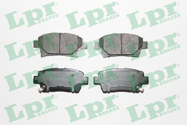 Set placute frana disc Fata LPR TOYOTA IQ 1.0/1.33/1.4D 01.09-12.15 Inaltime 51.6mm Latime 116.5mm Grosime 16.5mm Senzor uzura Da