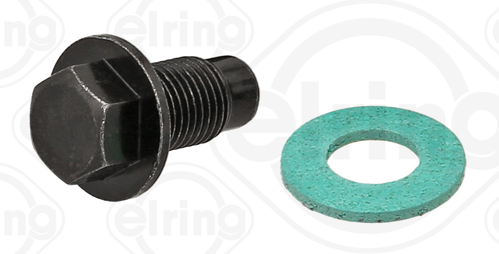 Surub golire baia de ulei ELRING M12x1,25 CITROEN PEUGEOT TOYOTA lungime 22mm cheie 14mm hexagon cu inel etansare