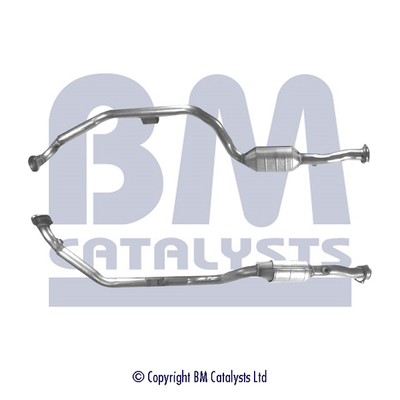 Convertor catalitic EURO 3 oval MERCEDES SLK R170 2.0/2.3 03.00-04.04 BM CATALYSTS benzina omologare E57-103R