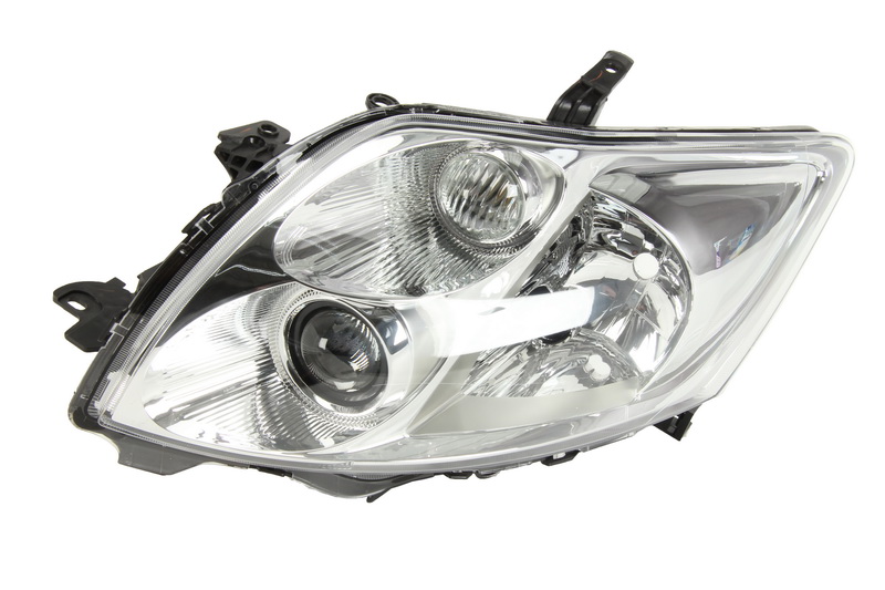 Far DEPO Lampa Frontala Stanga H11/HB3 Electric Fara Motoras Culoare Insert Cromat Toyota Auris