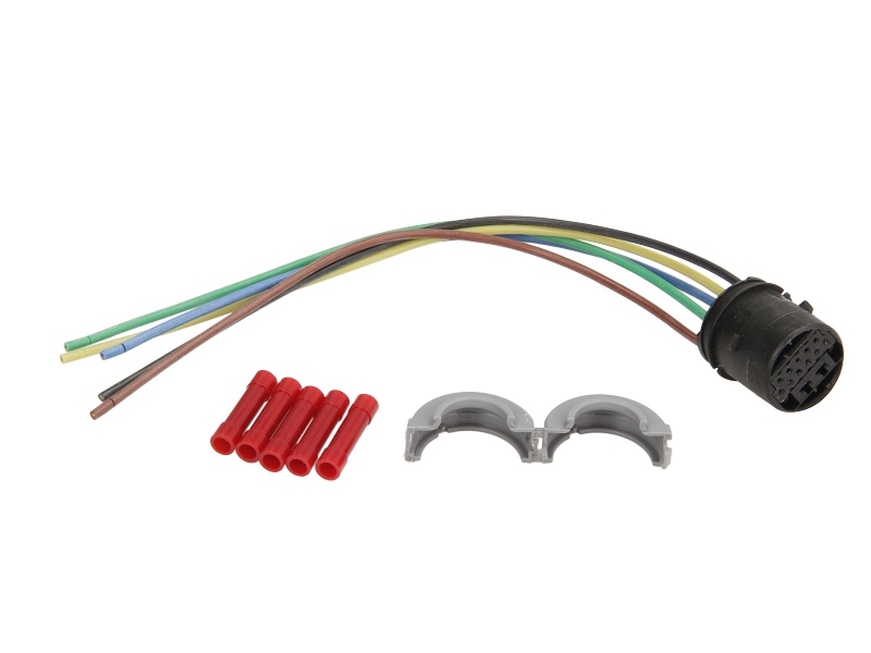 Set reparat cabluri ușă spate 200mm 5 pini cu dop fără acoperire Dreapta/Stânga OPEL MERIVA A 1.3D-1.8 05.03-05.10