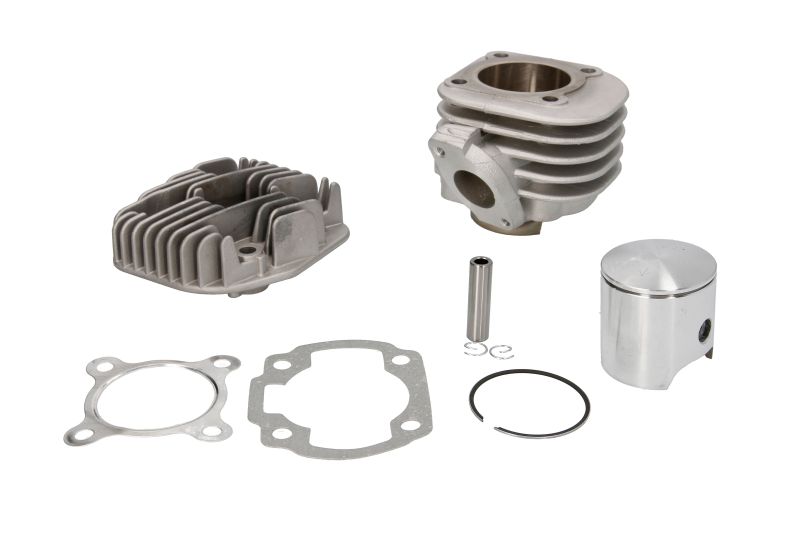 Cilindru motor INPARTS Nicasil Głowicą 47Mm Yamaha Neo&apos;S/Jog Minarelli 2T Aluminiu Nikasil 64mm 51mm 71mm 10mm 50.5mm 48mm