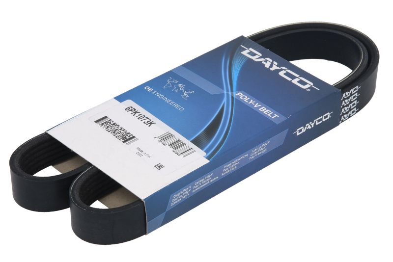 Curea transmisie caneluri DAYCO Multi-V-belt 6PK1073 Citroen EPDM 1073mm 6 nervuri