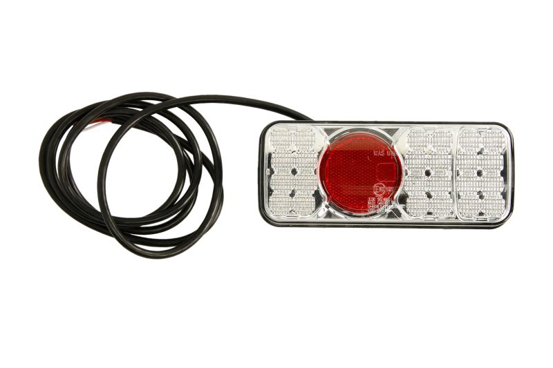 Stopuri spate WAS Lampa dreapta 12/24V indicator lumina marsarier frana parcare reflector Alb/Rosu