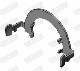 Colier sistem esapament WALKER MERCEDES A W169 B W245 1.5/1.7/2.0 09.04-06.12 Latime 6.3mm Lungime 11.1mm Inaltime 3.0mm