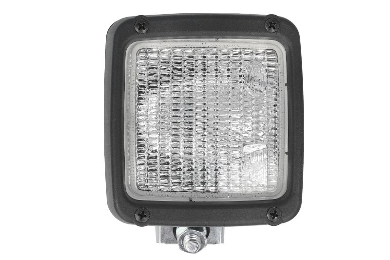 Lumina de lucru HELLA negru H3 Halogen 124mm înălțime 112mm lățime 167mm adâncime 24V 12V 55W 70W IP5K4K