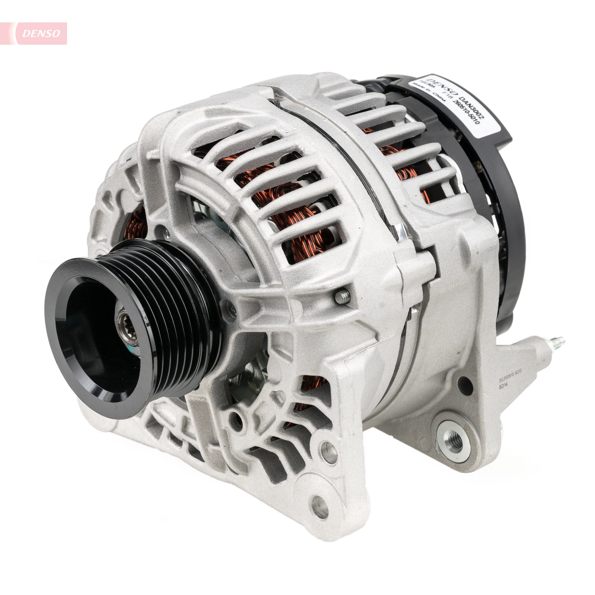 Alternator DENSO 14V 90A Audi A2 A3 TT Seat Cordoba Ibiza Leon Toledo Skoda Fabia 1.4-3.2 11.95-05.15